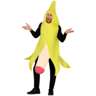 Fräck Banan Maskeraddräkt