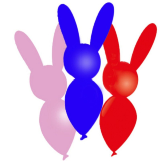 Kaninformade Ballonger
