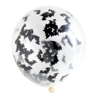 Fladdermus Konfetti Ballonger