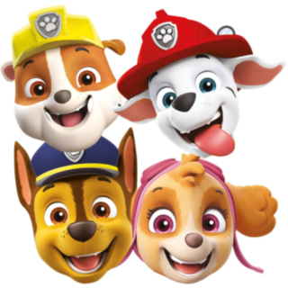 Paw Patrol® Pappersmasker