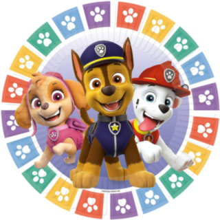 Paw Patrol® Papptallrikar