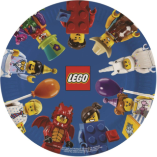 LEGO® Papptallrikar