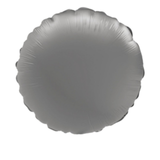 Rund Folieballong Silver