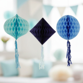 Honeycombs Blå Mix