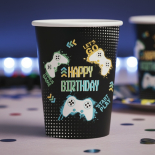 Level Up Happy Birthday Pappersmuggar