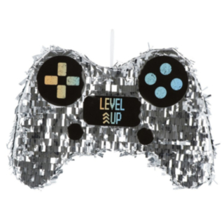 Game Controller Piñata Silver