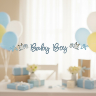Baby Boy Girlang Blå