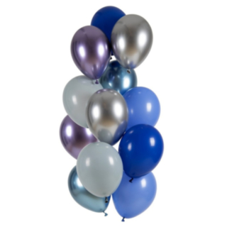 Cosmos Metalliska Latexballonger