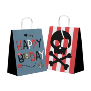 Pirat Happy Birthday Presentpåsar