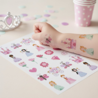 Prinsessa Falska Tatueringar