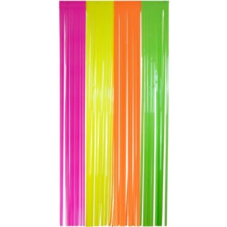 Neon Fransdraperi Flerfärgad