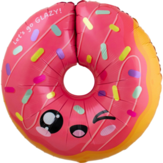 Let's Go GLAZY! Donut Folieballong
