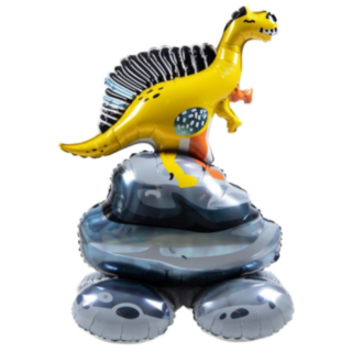 Dinosaurie På Klippa Folieballong