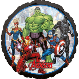 Avengers® Rund Folieballong