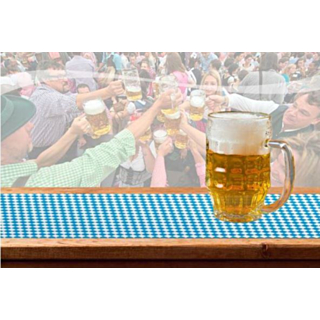 Oktobersfest Bordslöpare Rutig
