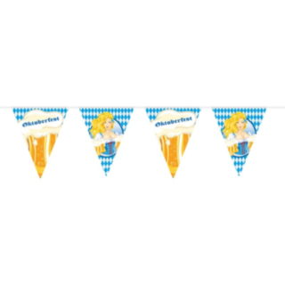 Oktoberfest Vimpelgirlang Öl