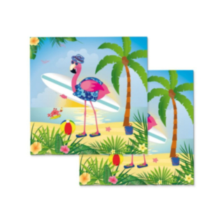 Flamingo Servetter