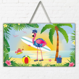 Flamingo Skylt