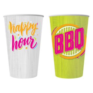 Summer Party Pappmugg Stor