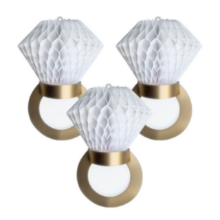Honeycomb Diamantringar