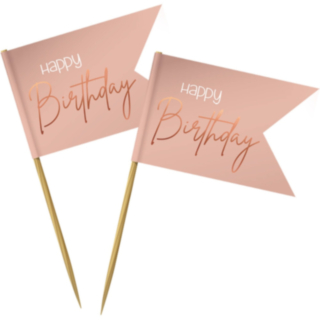 Cocktailpinne Happy Birthday Lush Blush