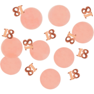 Bordskonfetti 18 År Lush Blush