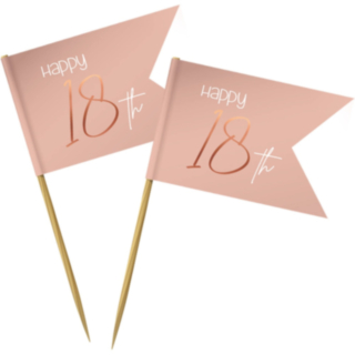 18 År Coctailpinnar Lush Blush