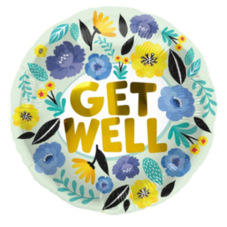 Get Well Folieballong