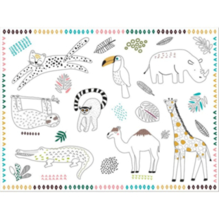 Zoo Party Bordstabletter