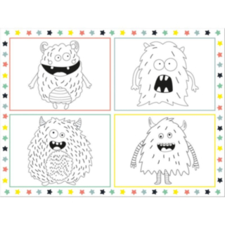 Monster Bash Bordstabletter