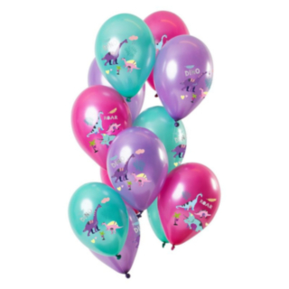 Dinosaur Roars Metallic Ballonger Mix