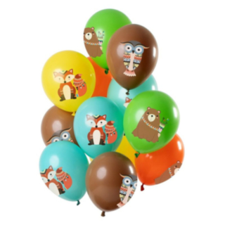 Skogsdjur Ballonger Mix