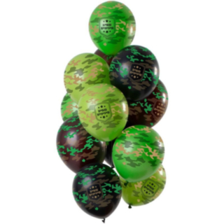 Ballonger Happy Birthday Kamouflage