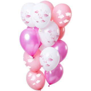 Ballonger It's A Girl Rosa