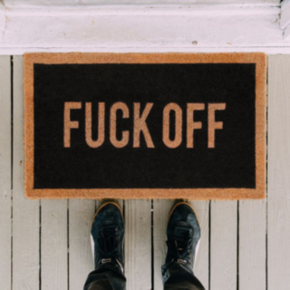 Fuck Off Dörrmatta
