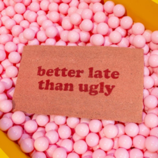 Better Late Than Ugly Dörrmatta