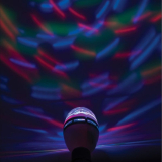 Roterande LED Disco E27-lampa