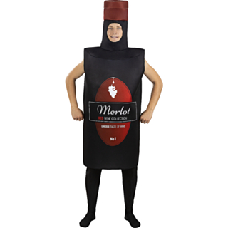 Vinflaska Maskeraddräkt