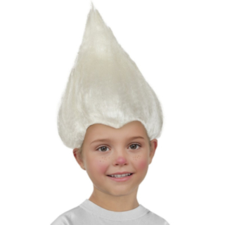 Trolls® Barnperuk Vit