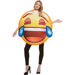 Emoji Asgarv Smiley Maskeraddräkt