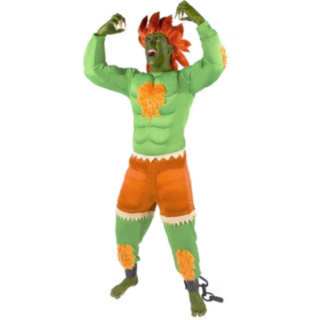 Street Fighter® Blanka Maskeraddräkt