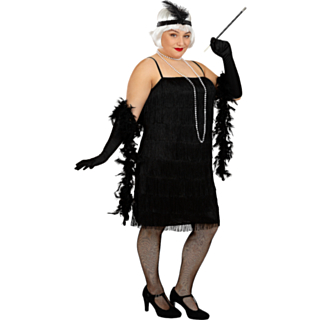 20-tal Flapper Maskeraddräkt Plus Size