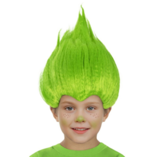 Trolls® Barnperuk Grön