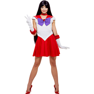 Sailor Moon® Mars Maskeraddräkt