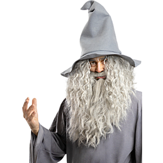 Sagan om Ringen® Gandalf Peruk & Skägg