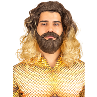 Aquaman® Peruk & Skägg
