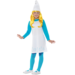 Smurfarna® Smurfan Barndräkt