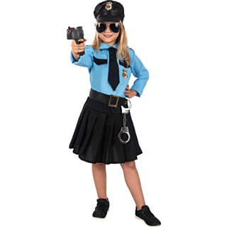 Polis Klänning Barndräkt