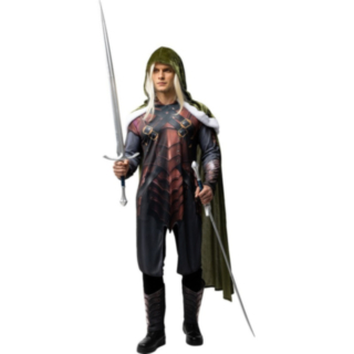 Dungeons and Dragons® Drizzt Do'Urden Maskeraddräkt