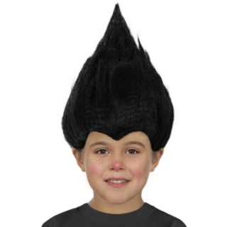 Trolls® Barnperuk Svart